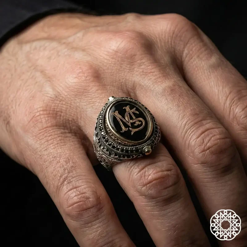 m3 Sabır Hiç Ve Harfli Yüzük Modeli