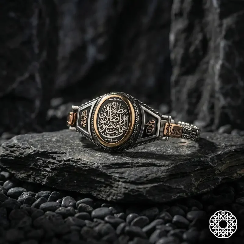 Maksadım Sensin Gümüş Bileklik Modeli