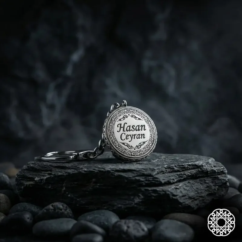 Türk İmparatorluğu Gümüş Anahtarlık Modeli