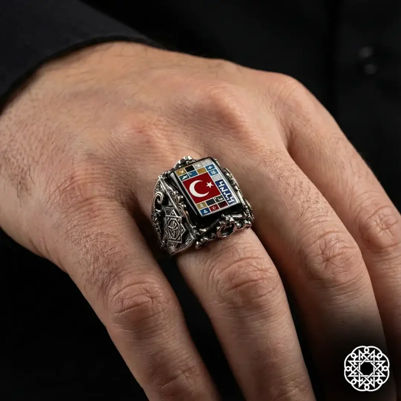 Destan Gümüş Yüzük Modeli