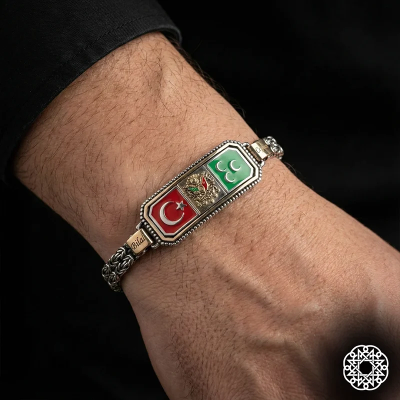 Kutlu Miras Gümüş Bileklik Modeli