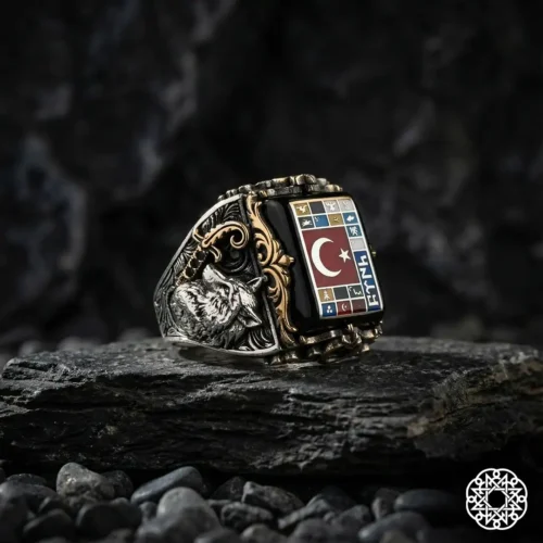 Destan Gümüş Yüzük Modeli