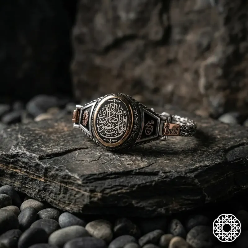 Maksadım Sensin Gümüş Bileklik Modeli