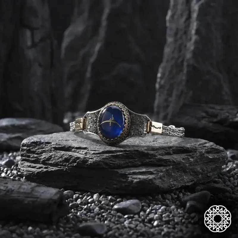 Hiç Olmak Gümüş Erkek Bileklik Modeli