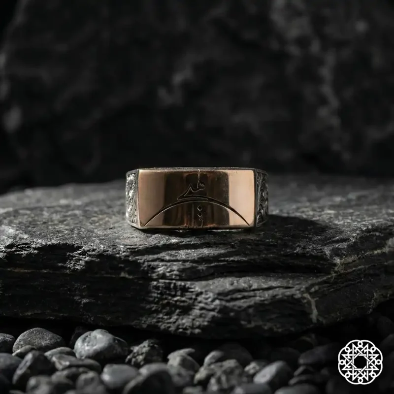 Hiç Olmak Gümüş Erkek Yüzük Modeli