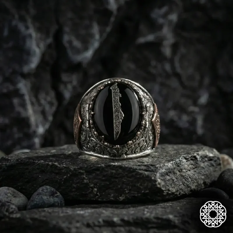 Elif Gibi Sevmek Gümüş Yüzük Modeli