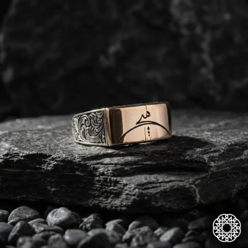 3 Hiç Olmak Gümüş Erkek Yüzük Modeli